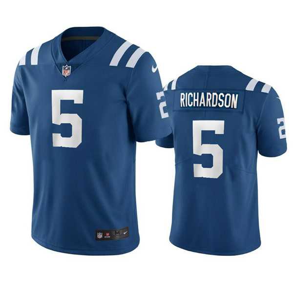 Men & Women & Youth Nike Indianapolis Colts #5 Anthony Richardson Blue Vapor Untouchable Limited Stitched NFL Jersey->carolina panthers->NFL Jersey